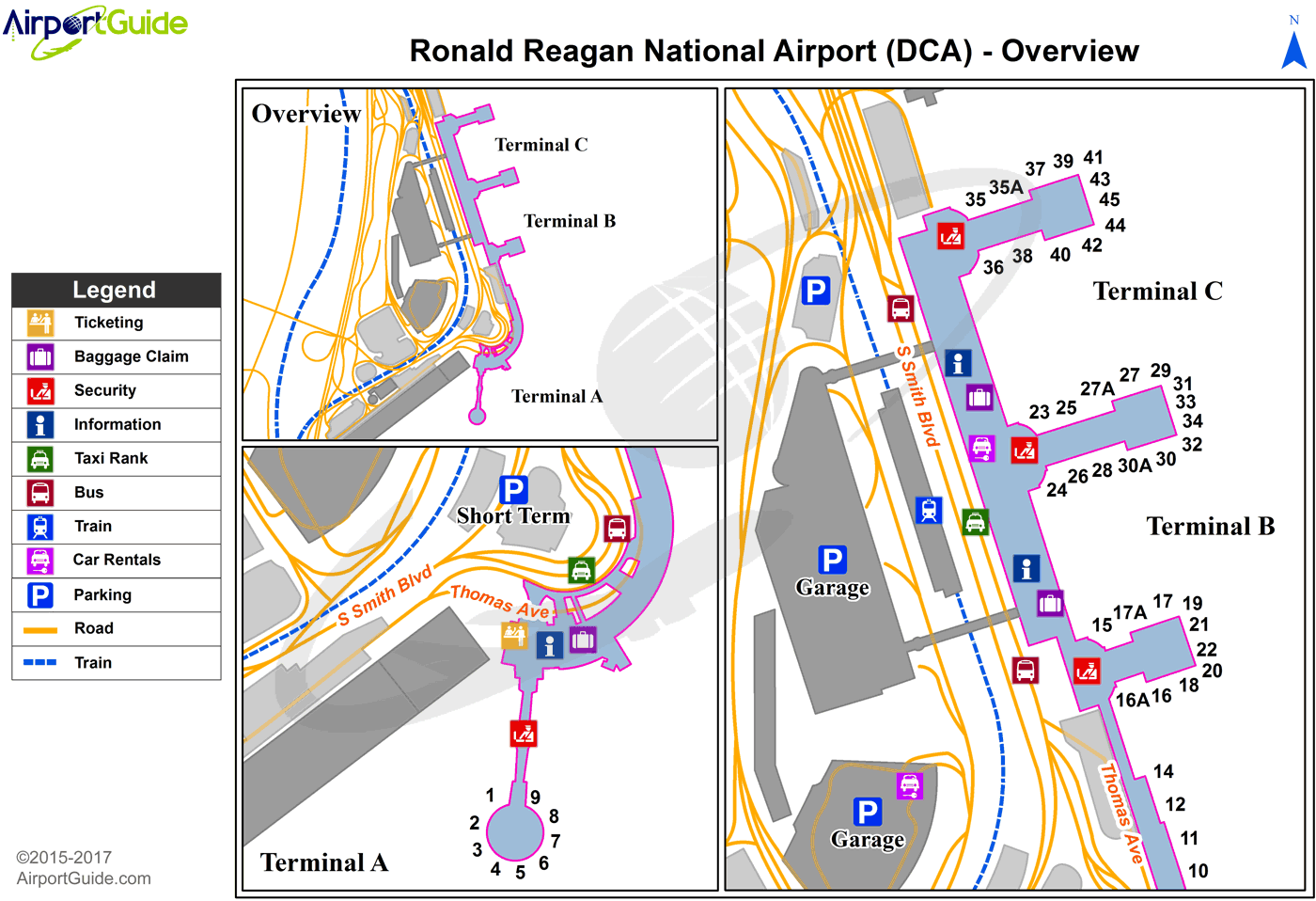 Washington - Ronald Reagan Washington National (DCA ...