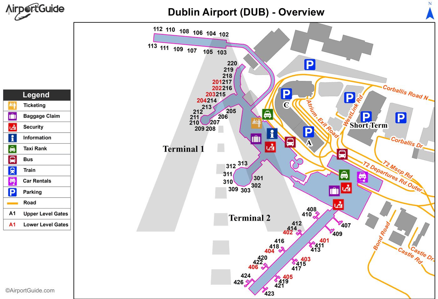 DUB Overview Map 