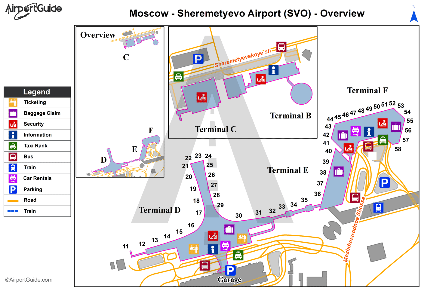 sheremetyevo airport map terminal d Moscow Sheremetyevo International Svo Airport Terminal Maps sheremetyevo airport map terminal d