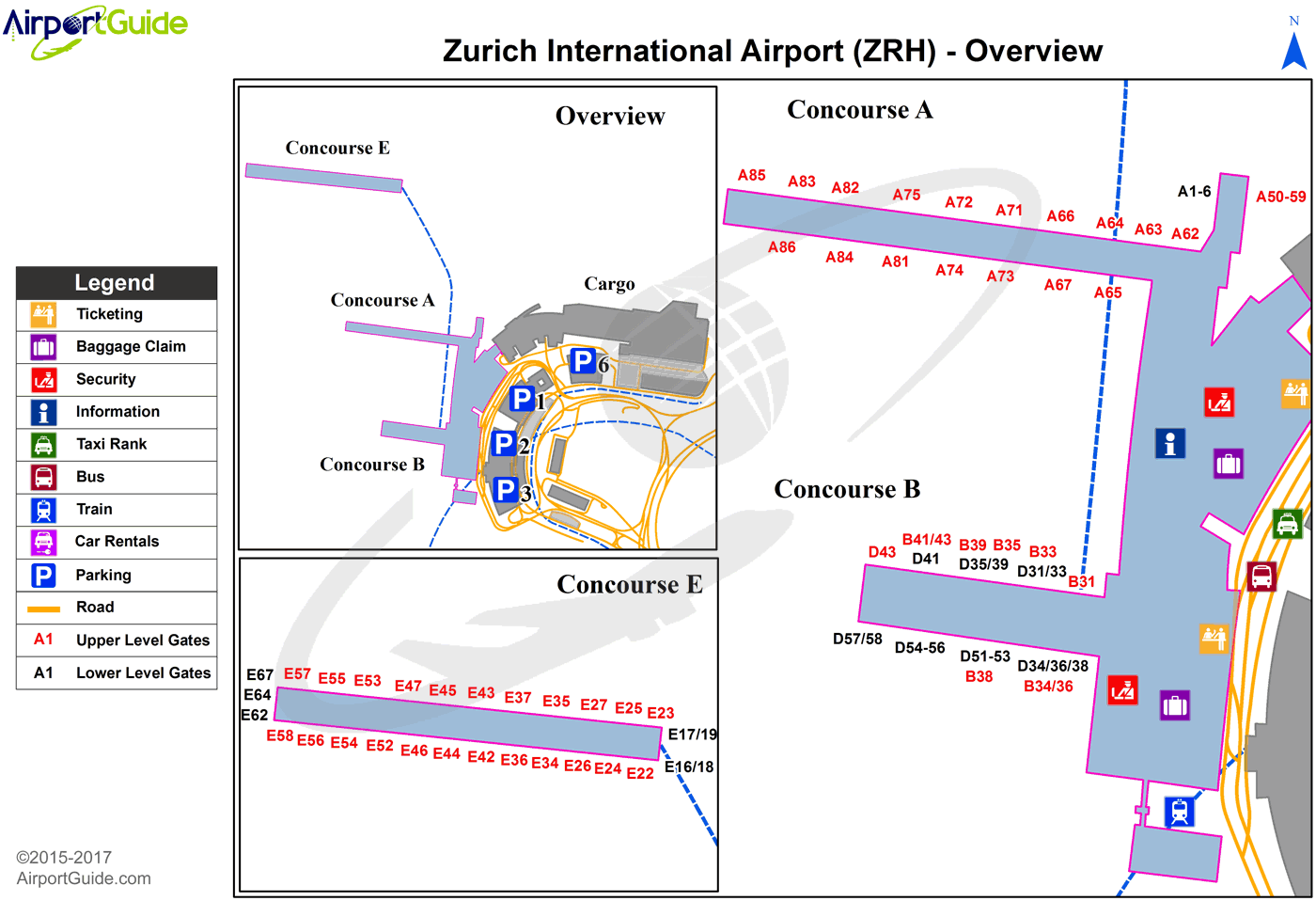 ZRH Overview Map 